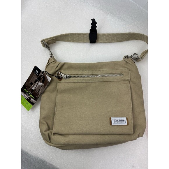 Travelon Anti-Theft Heritage Hobo Crossbody Bag NWT - Picture 1 of 5